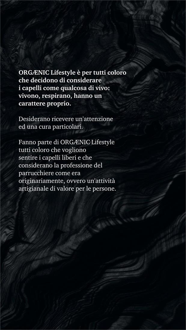 ORGÆNIC Lifestyle Filosofia