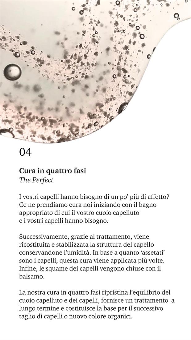 Cura in quattro fasi The Perfect